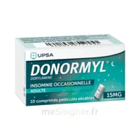 Donormyl 15 Mg Comprimés Pelliculés Sécables T/10 à Concarneau