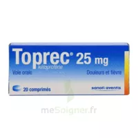 Toprec 25 Mg Comprimés Plq/20 à Concarneau