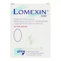 Lomexin 600 Mg Caps Molle Vaginale Plq/1 à Concarneau
