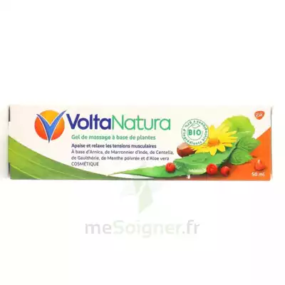 Voltanatura Gel De Massage Plantes Bio T/50ml à Concarneau
