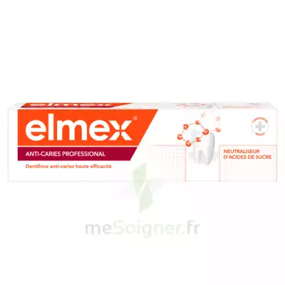 Elmex Anti-caries Professional Dentifrice T/75ml à Concarneau